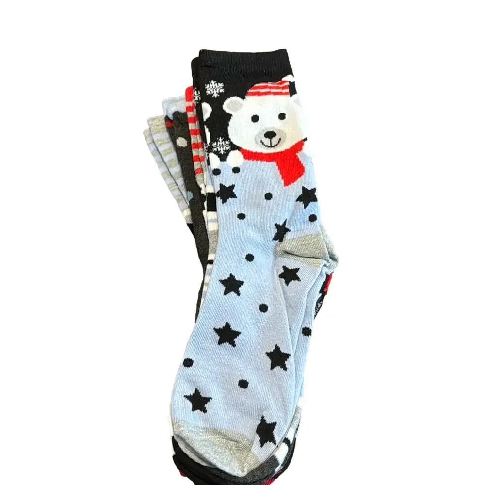Bundle Sockopath Holiday Crew Socks 5 Pair NWT